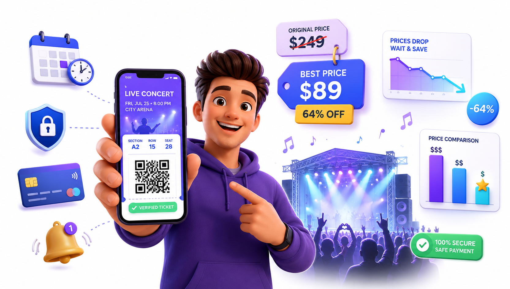 How to Buy Concert Tickets Without Overpaying